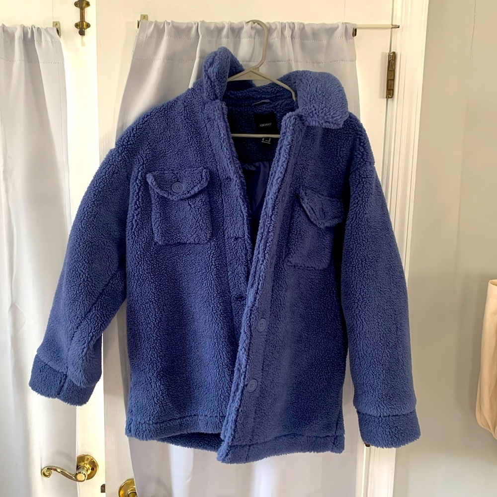 Blue Sherpa Jacket